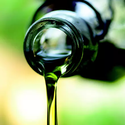 Botella aceite de oliva