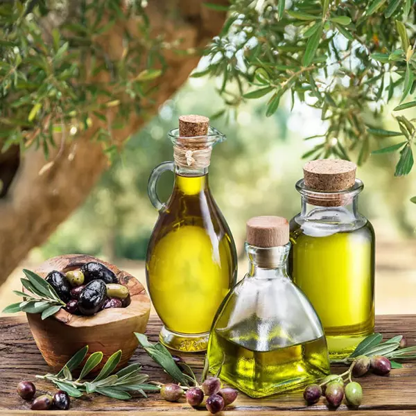 Botellas aceite de oliva